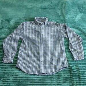 Carhartt Green Plaid Casual Shirt